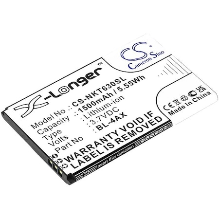 Bsc Preferred Nokia 7 Plus TA1046 Mobile Phone Replacement Battery CS-NKT630SL